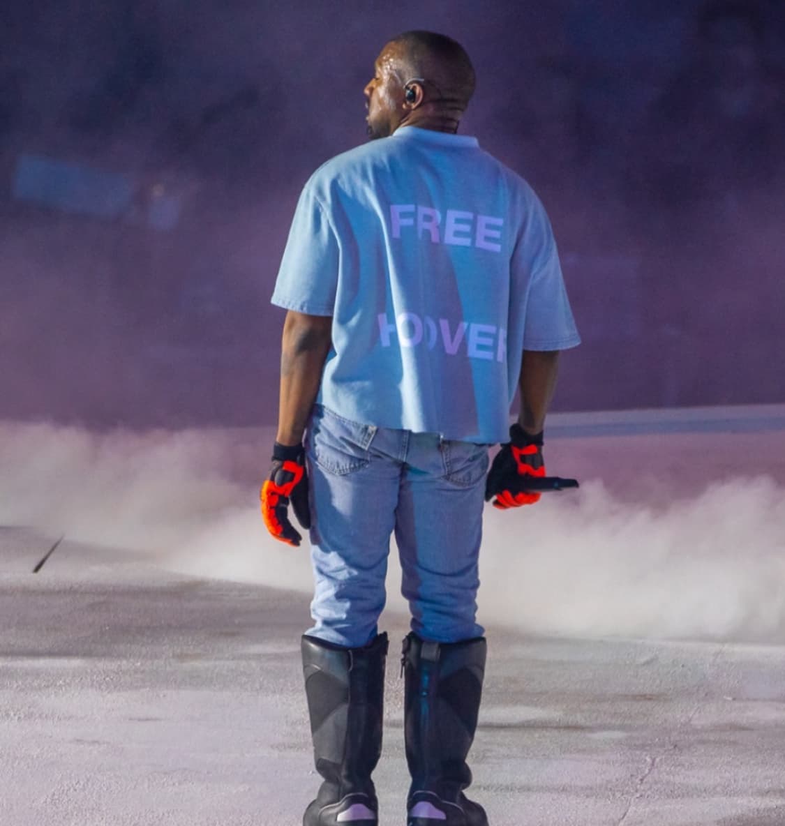 칸예 프리 후버 free hoover 반팔 티셔츠 상품이미지1