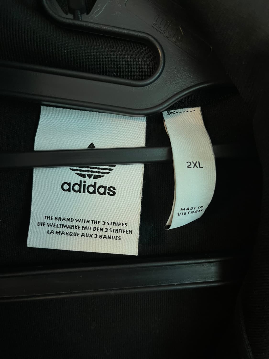 아디다스 베켄바우어 져지 블랙 [2XL] 상품이미지4