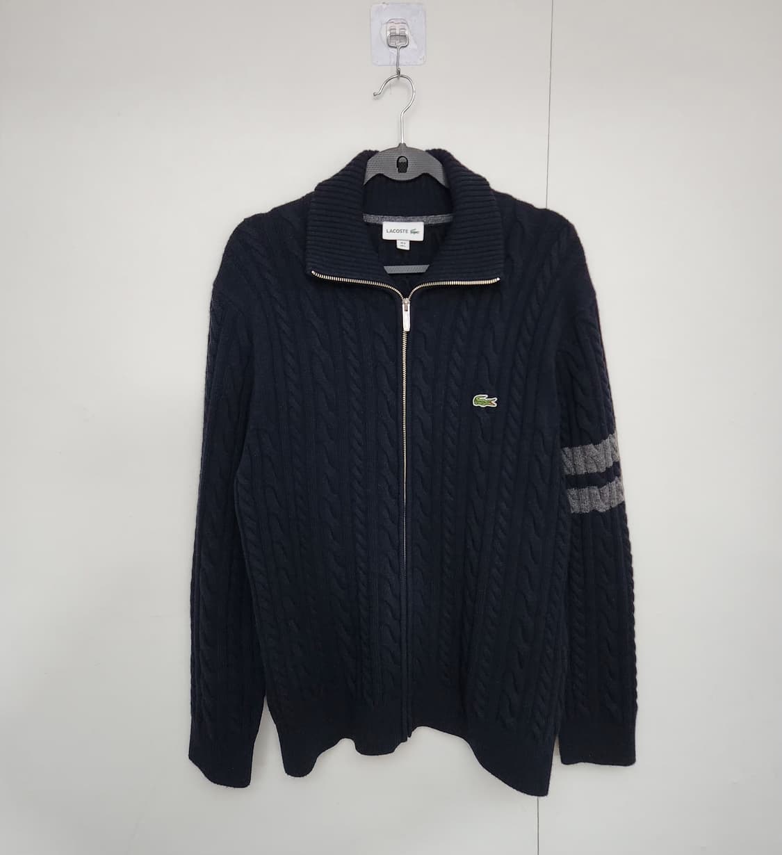 라코스테 105 니트집업 가디건 상품이미지1