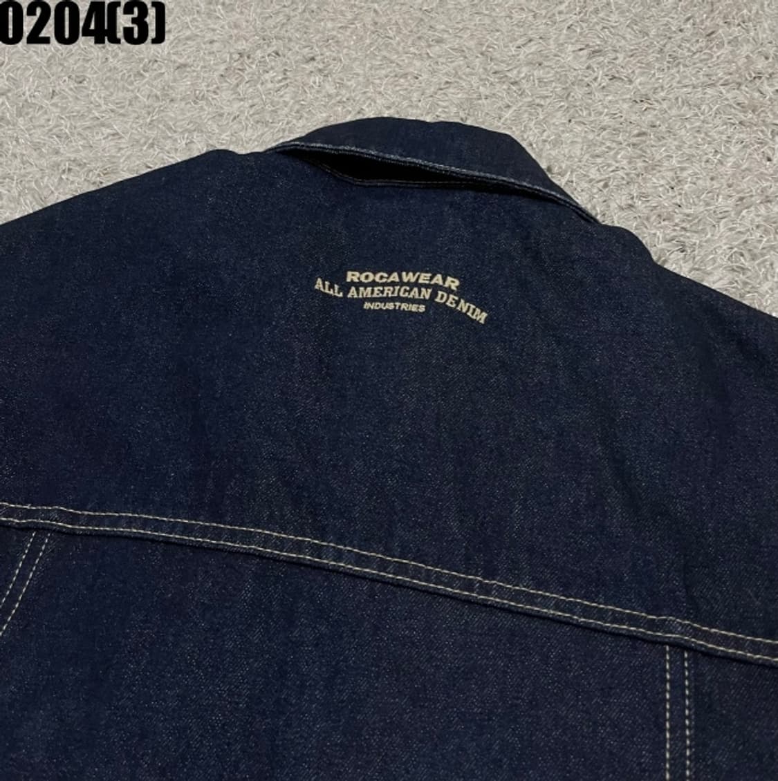 로카웨어 데님 베스트 자켓 상품이미지6