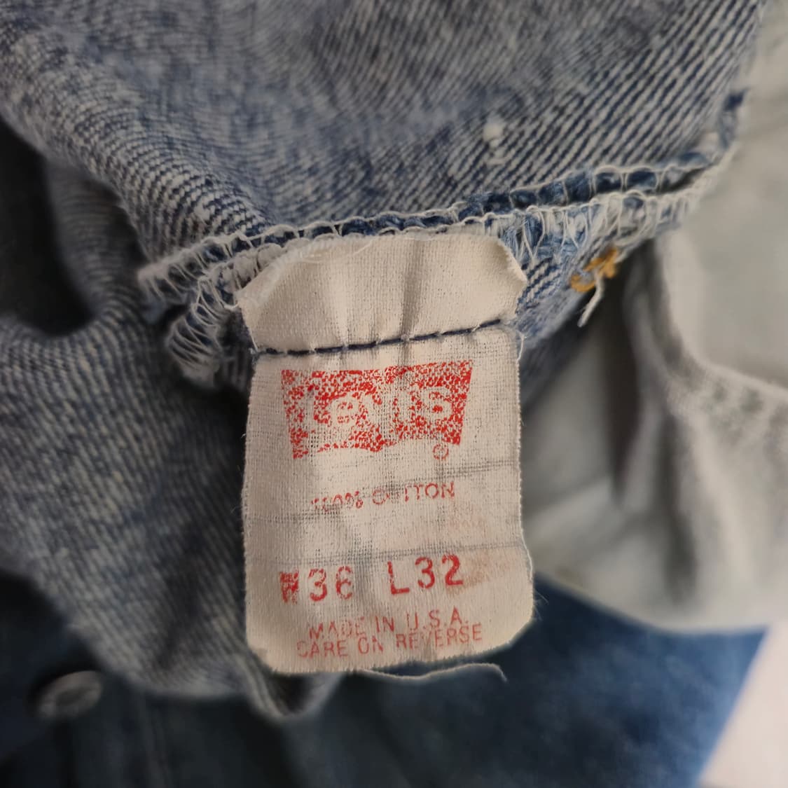 90년대 빈티지 USA 리바이스 501 판매합니다. 상품이미지6