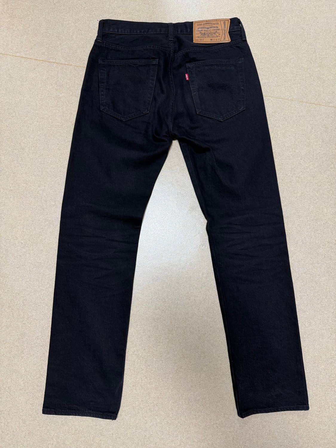 리바이스 베르디 블랙진 31/32 상품이미지2