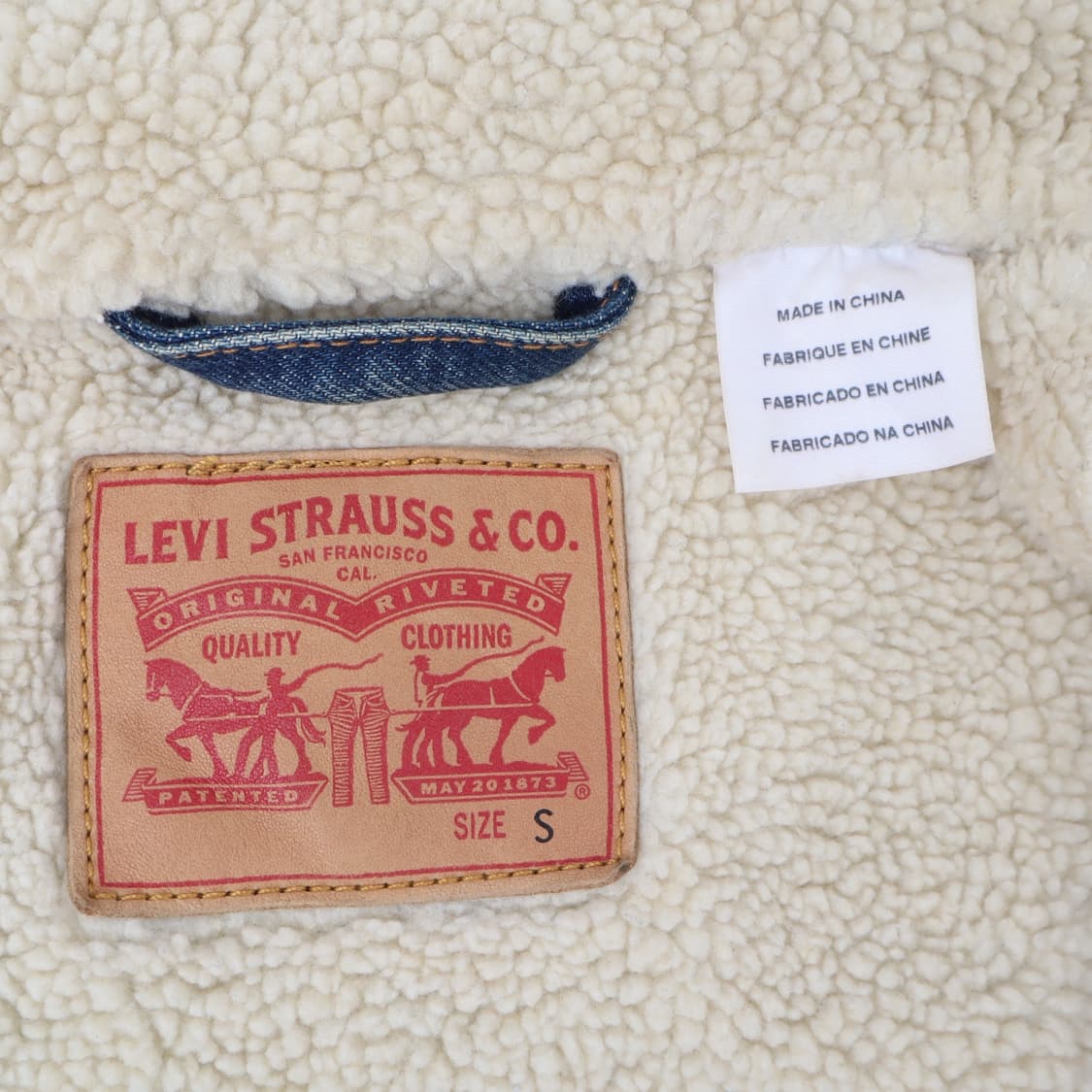 리바이스 쉐르파 데님 트러커 자켓 상품이미지8