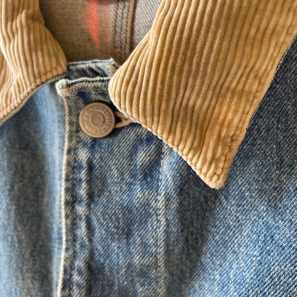 90s 더블알엘 덩가리 데님자켓 상품이미지6