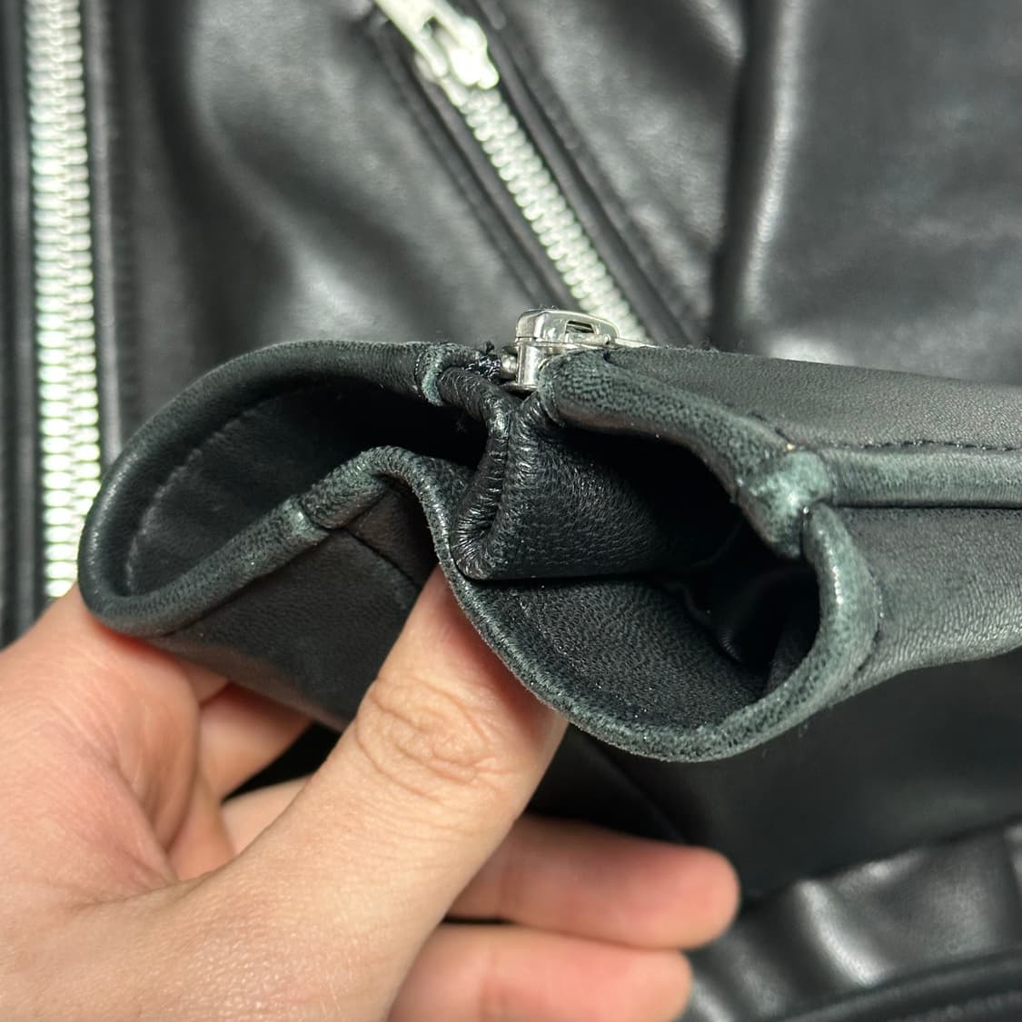 Vivastudio 레더 라이더 자켓 상품이미지7