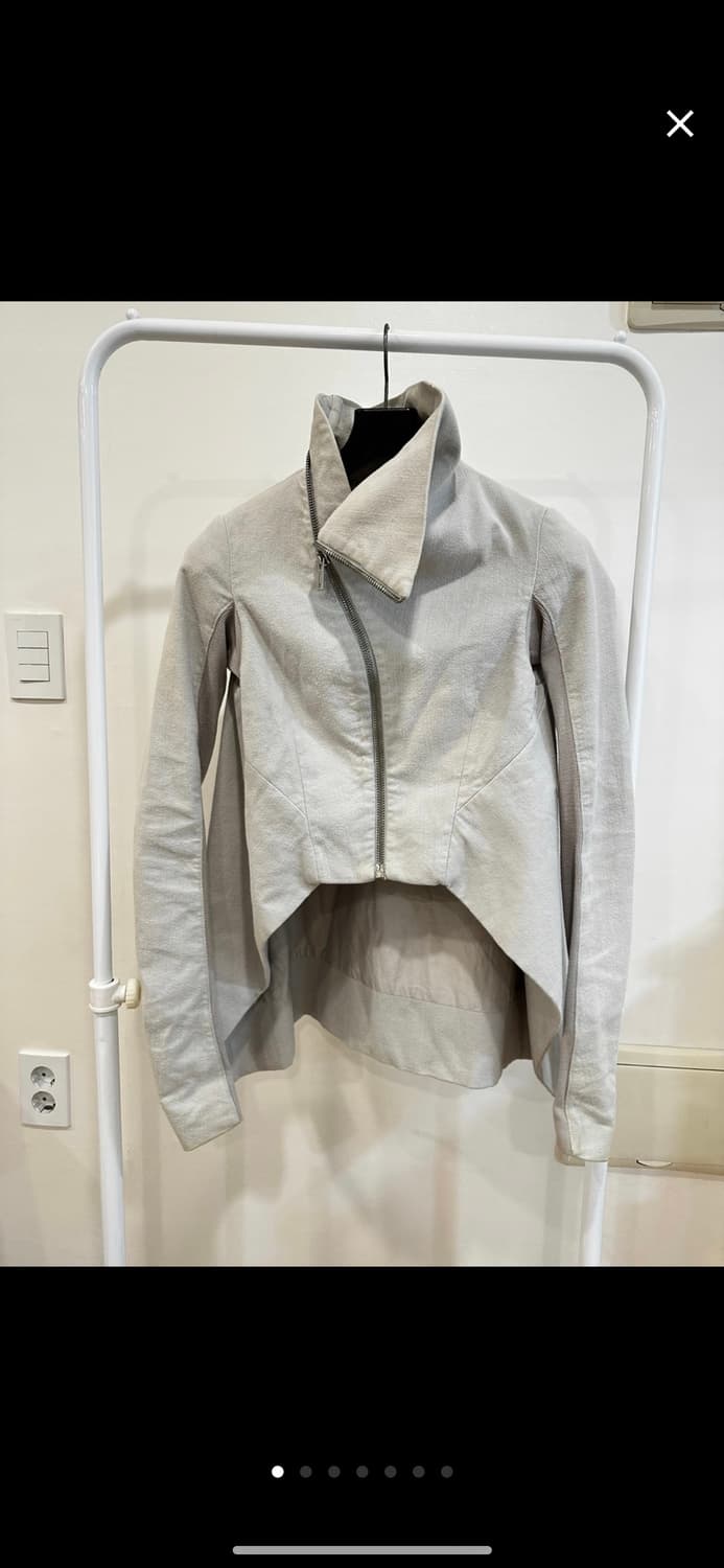 릭오웬스 하이넥 자켓 런웨이 피스 상품이미지1