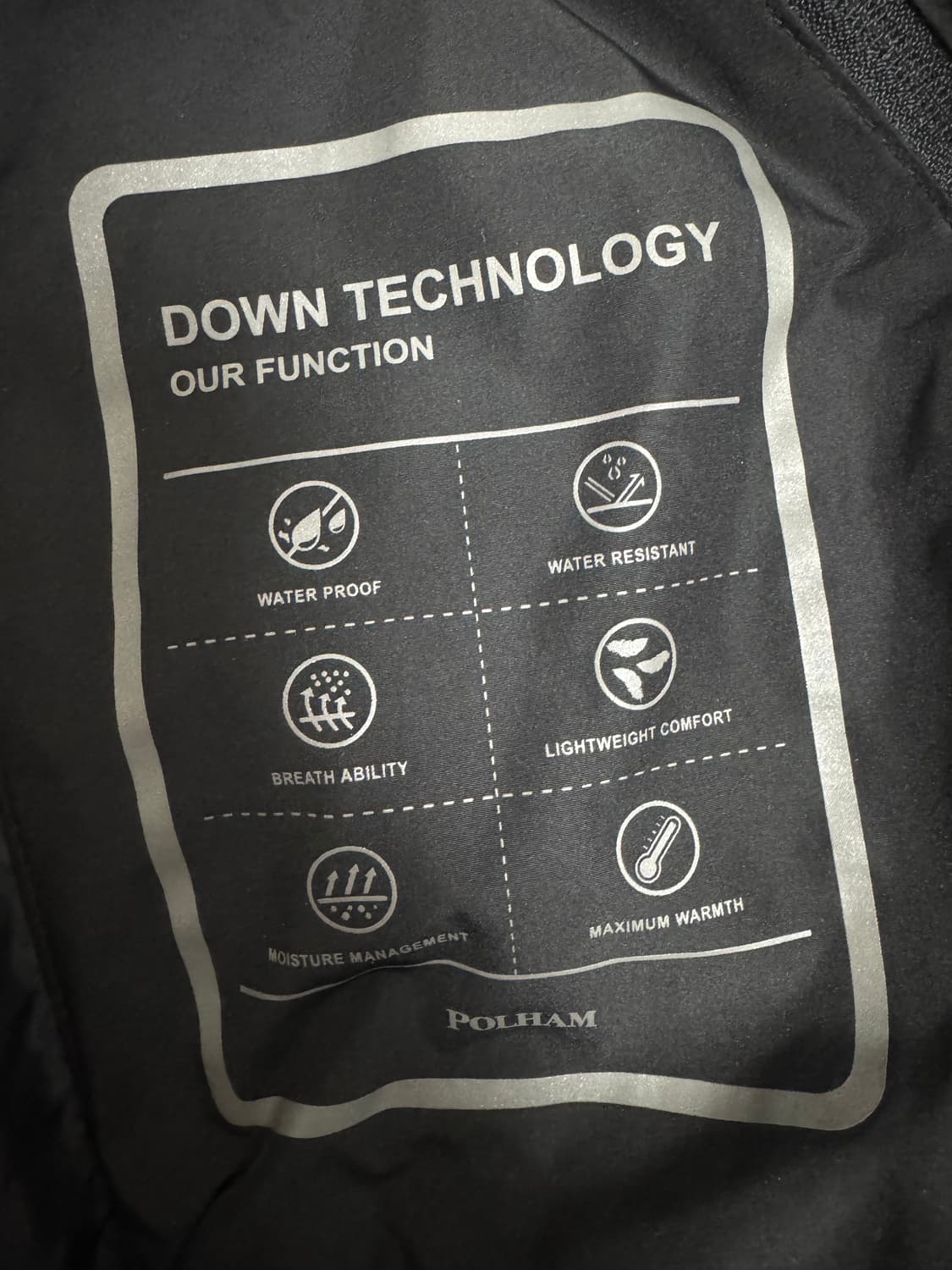 Polham 폴햄 알래스카 덕다운 롱패딩 M 상품이미지5