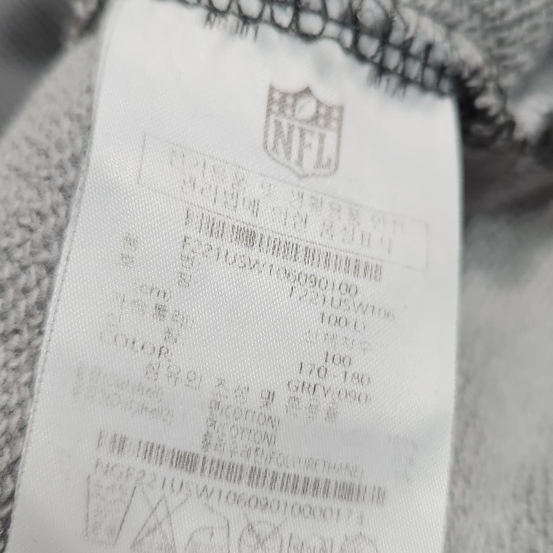 H380 [100] NFL 워싱 맨투맨 티셔츠 상품이미지5