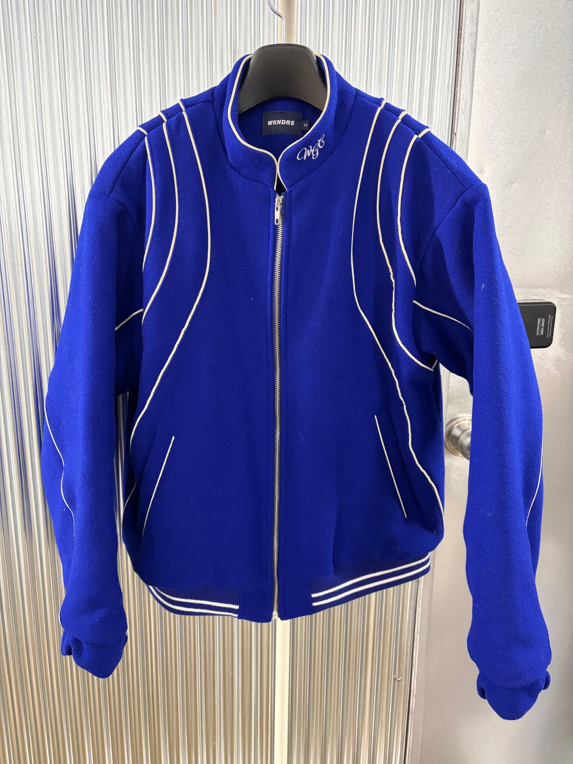 WKNDRS 위켄더스 wavy pipe wool jacket M 상품이미지2