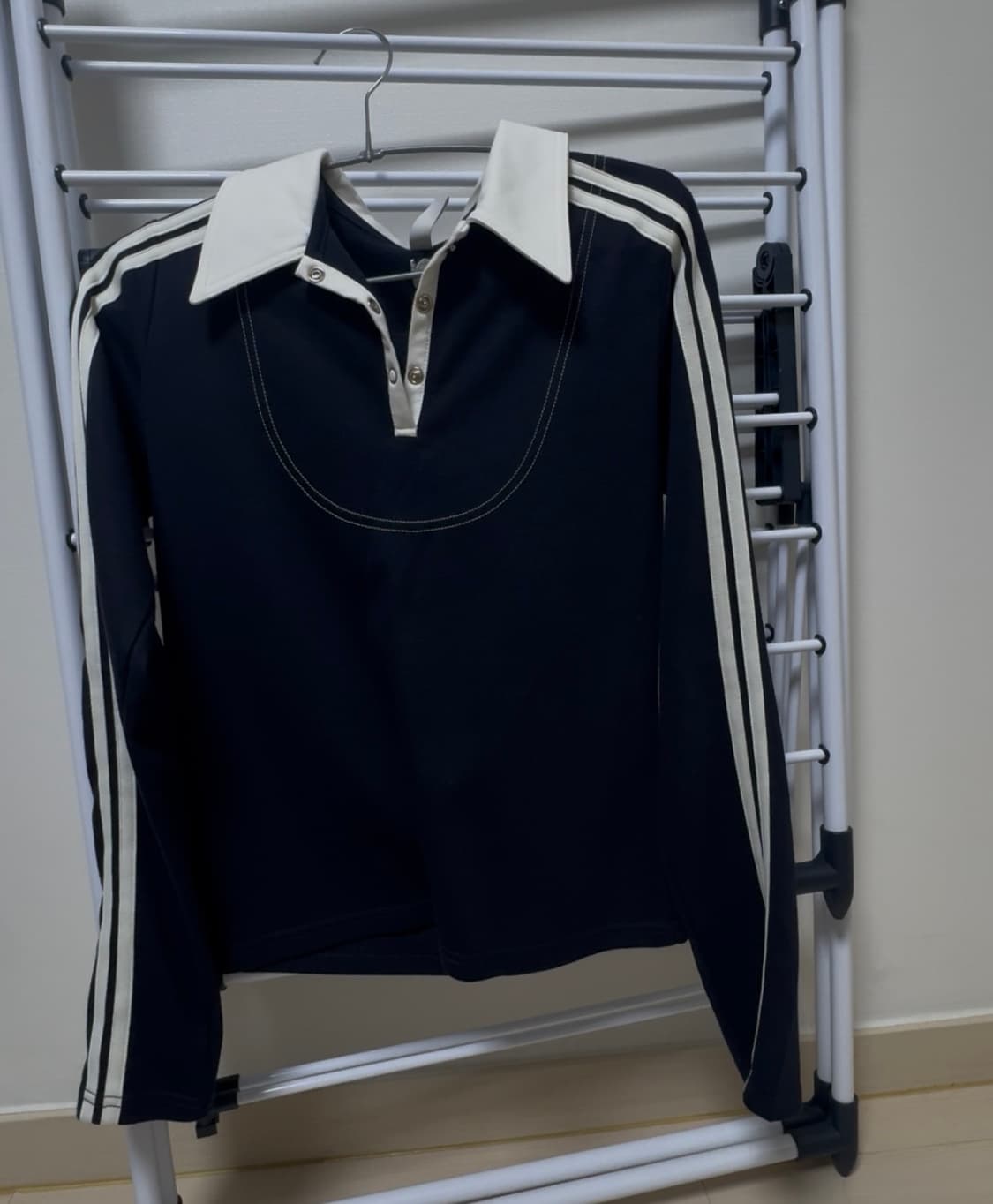 기준 Football Long Sleeve Jersey Polo M 상품이미지5