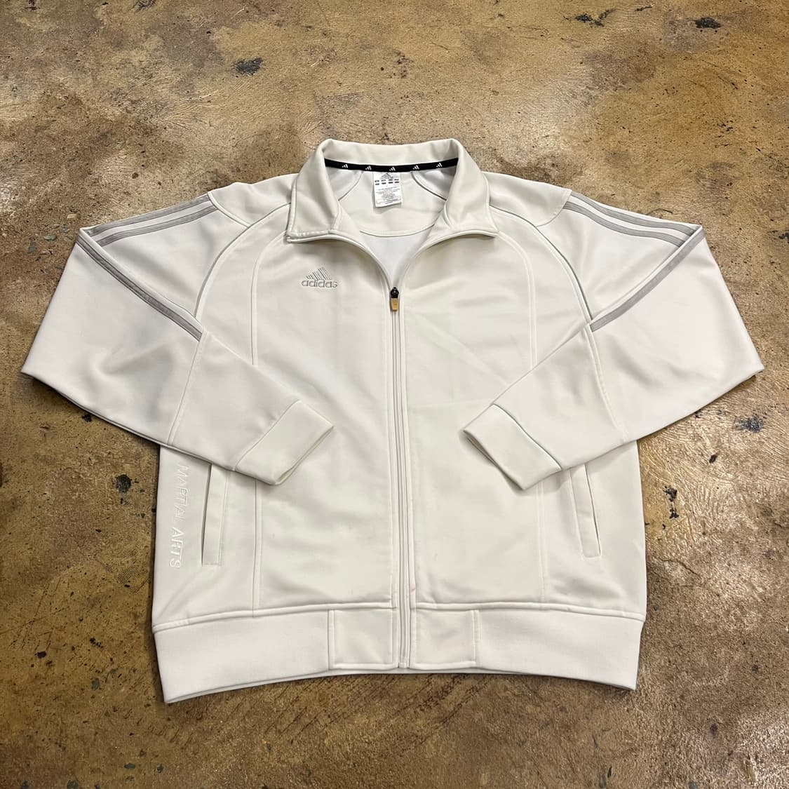 아디다스 화이트 져지 트랙탑 상품이미지2