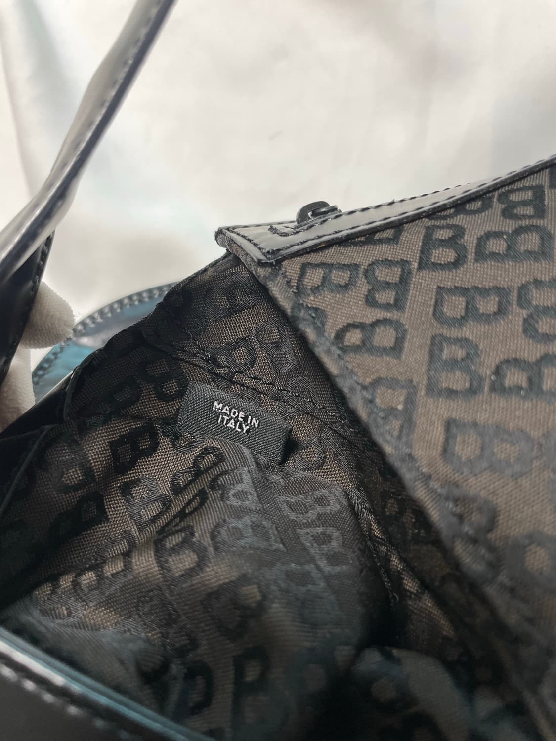 00‘s bally 캔버스 레더 숄더백 상품이미지10