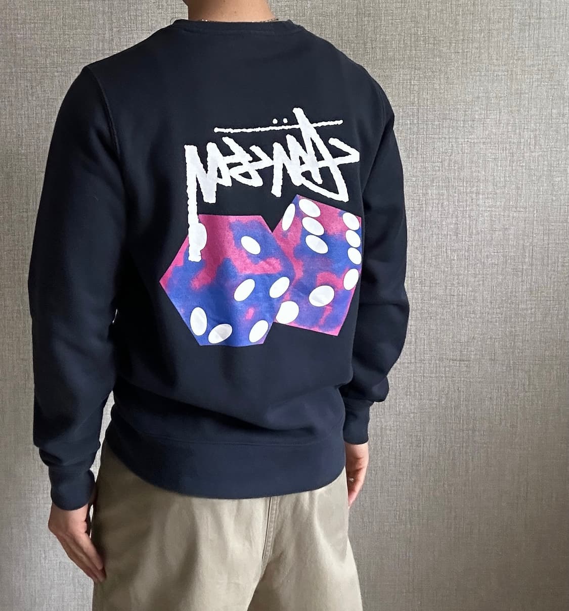 STUSSY 스투시 퍼지 다이스 맨투맨 상품이미지1