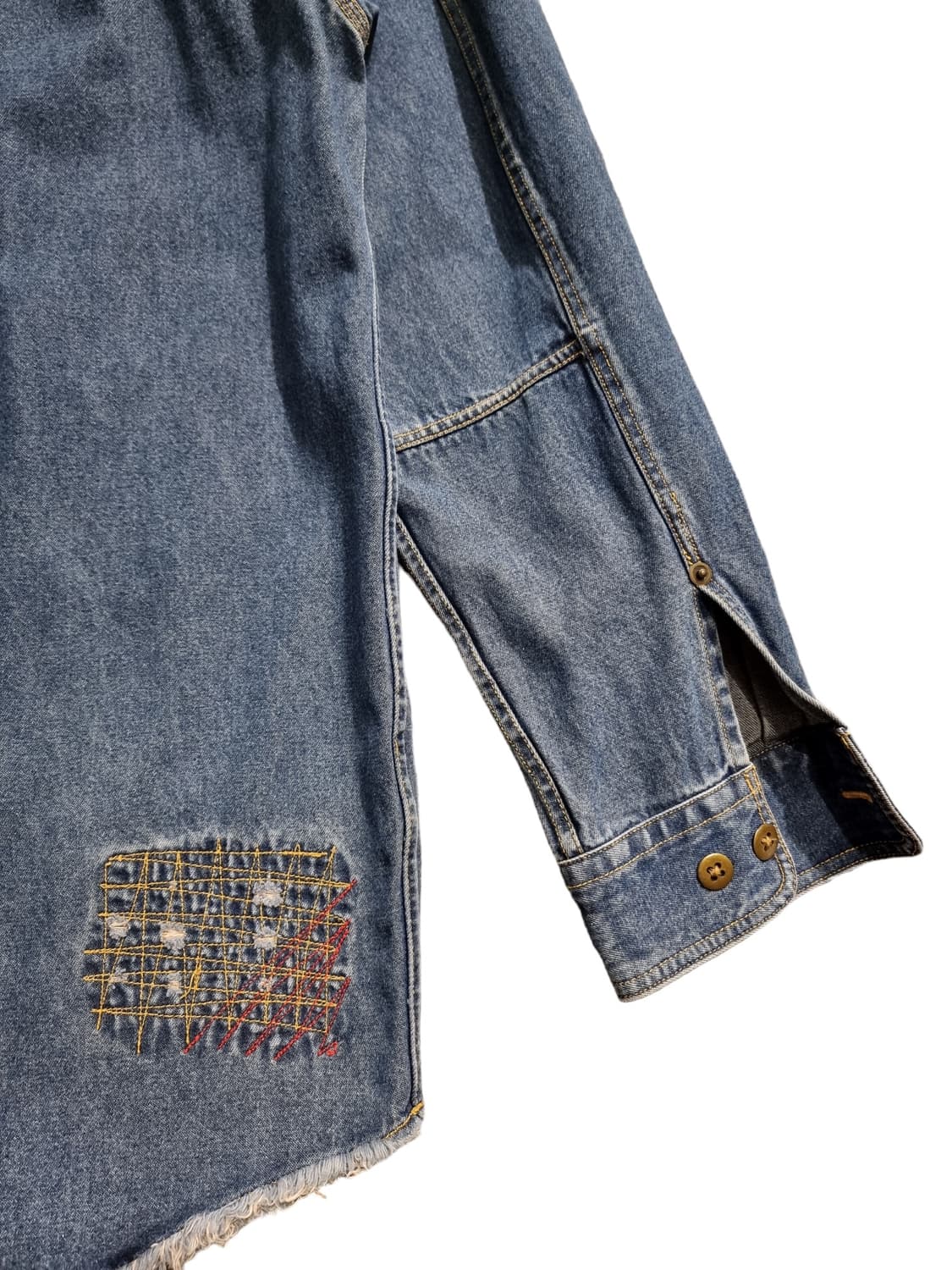JPN vintage 데님셔츠  상품이미지7