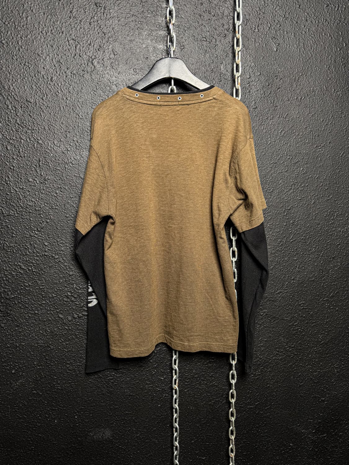 Lace-Up Layered Graphic T shirt 상품이미지5