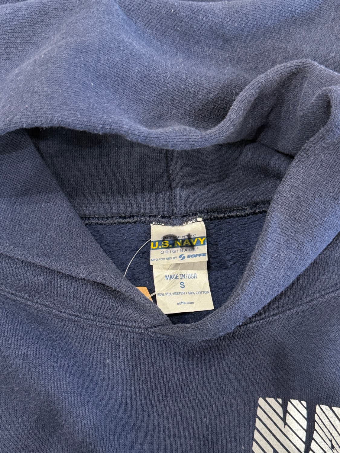 90s Soffee U.S.Navy 미해군 스웻 후드 (USA) 상품이미지10