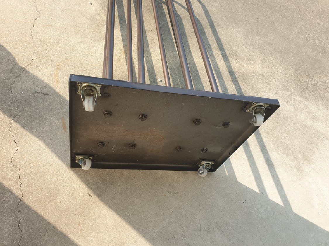 이동식 옷걸이 정리대(이동식 바퀴) 상품이미지4