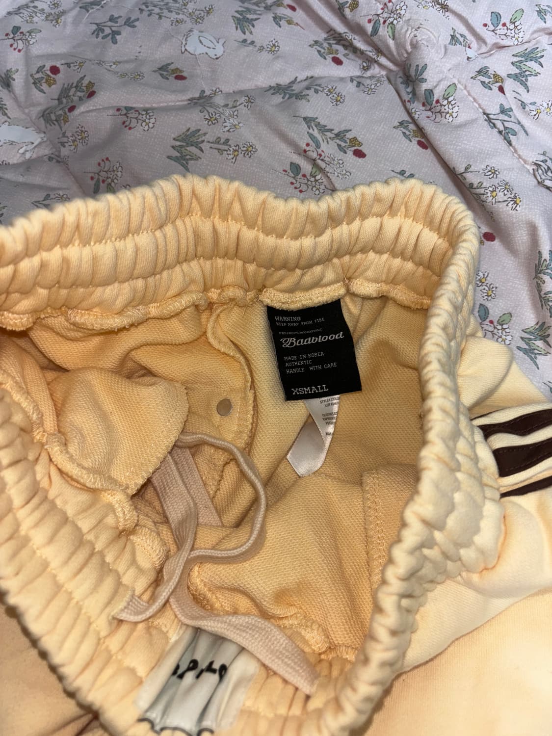 배드블러드 2 Way 커브드 조거 트라우저 바나나밀크 XS 상품이미지6