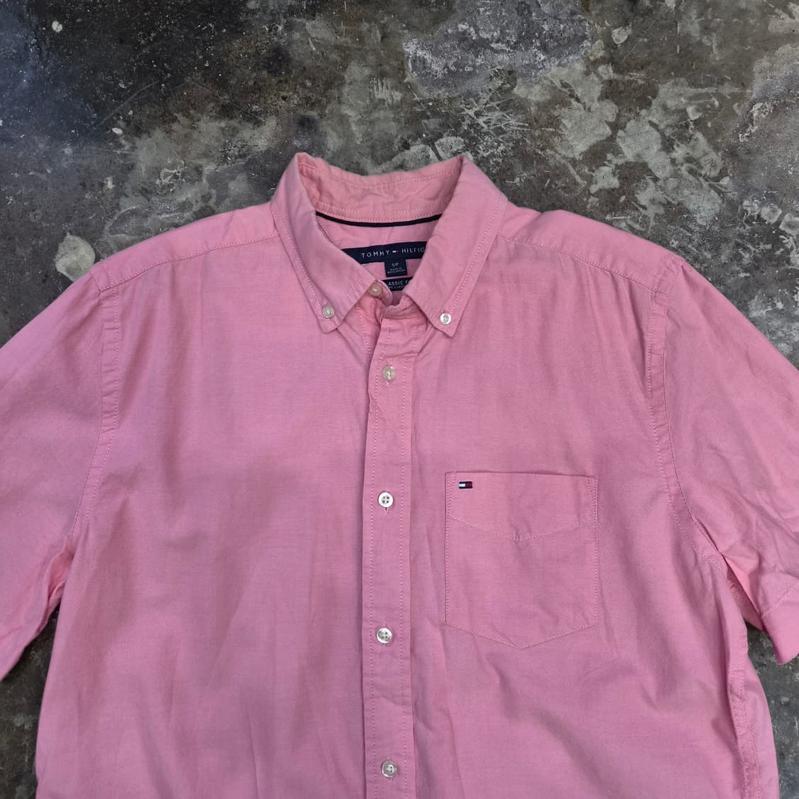 S) 타미힐피거 옥스퍼드 반팔 셔츠 남방 상품이미지2