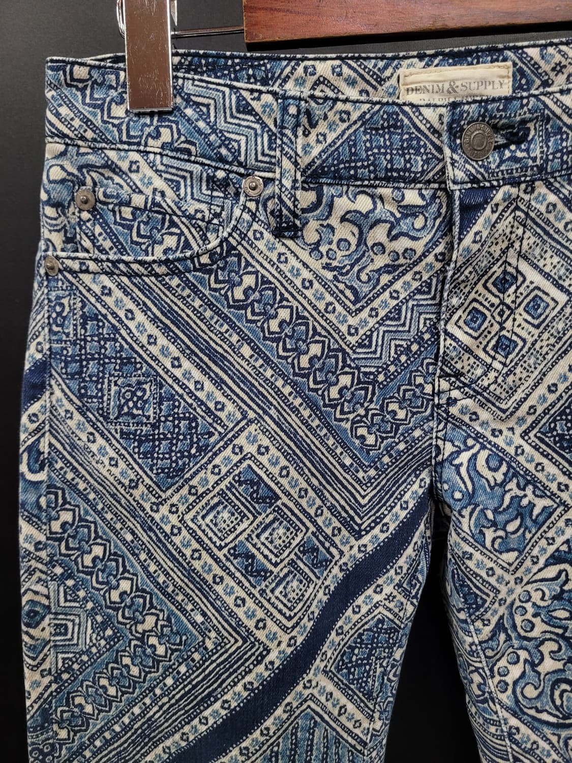 Denim & Supply 랄프로렌 패턴 스키니진  상품이미지2