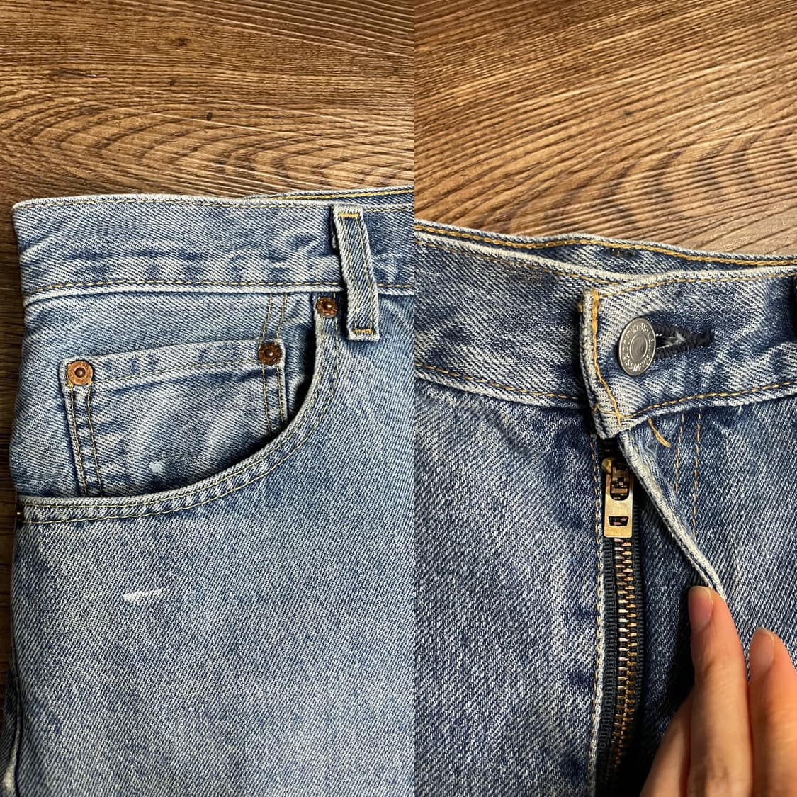 리바이스 517 부츠컷 진 데님 팬츠 상품이미지5