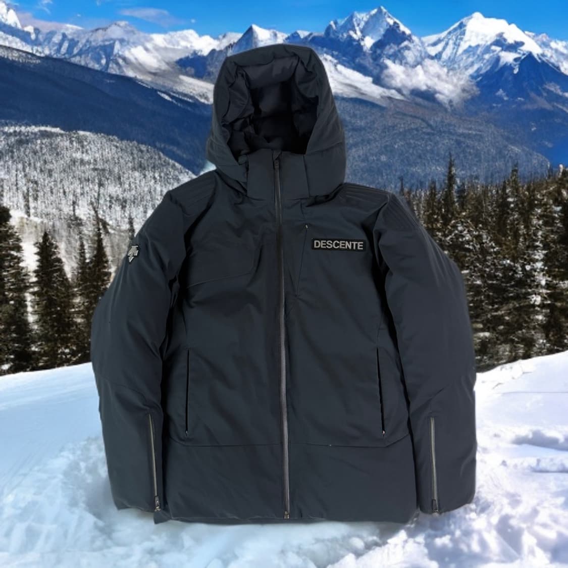 데상트 대장급 구스다운 패딩 L 상품이미지1