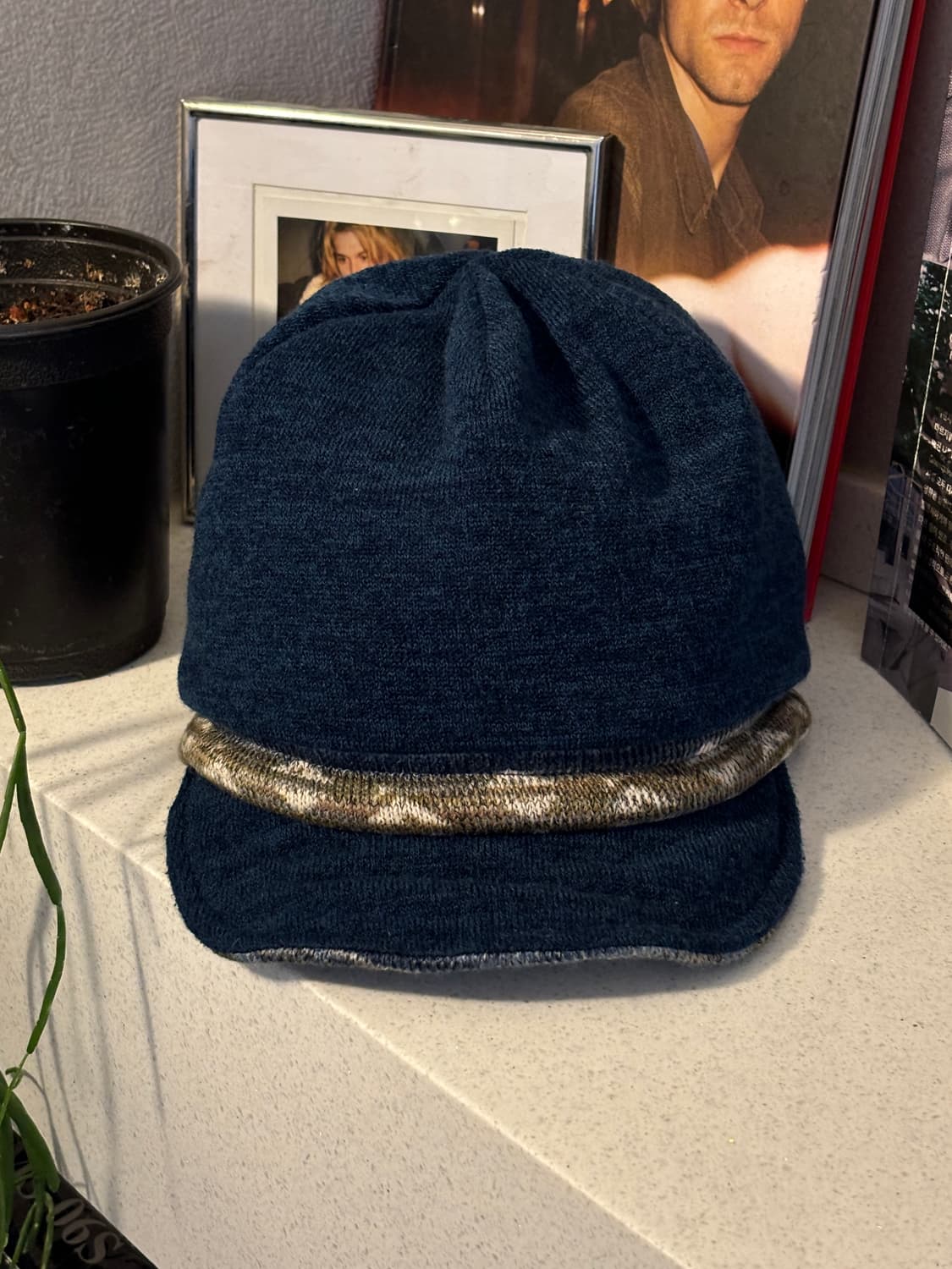 빈티지 리버서블 니트캡 상품이미지3