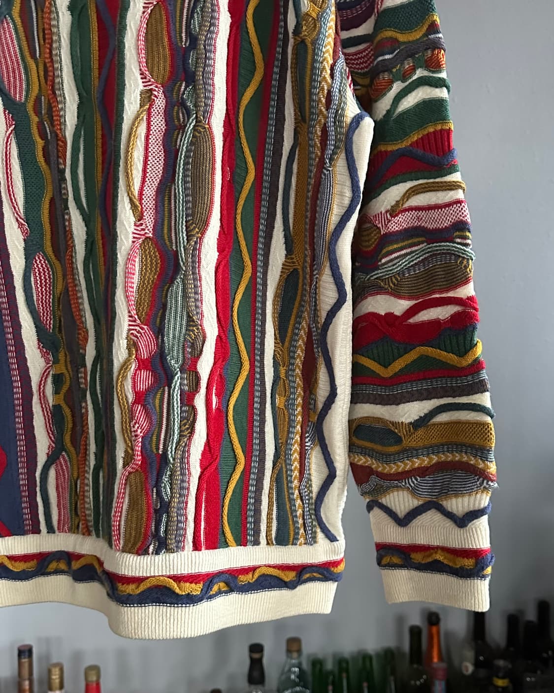 [S]samas 3D 멀티컬러 케이블 니트 스웨터 상품이미지5