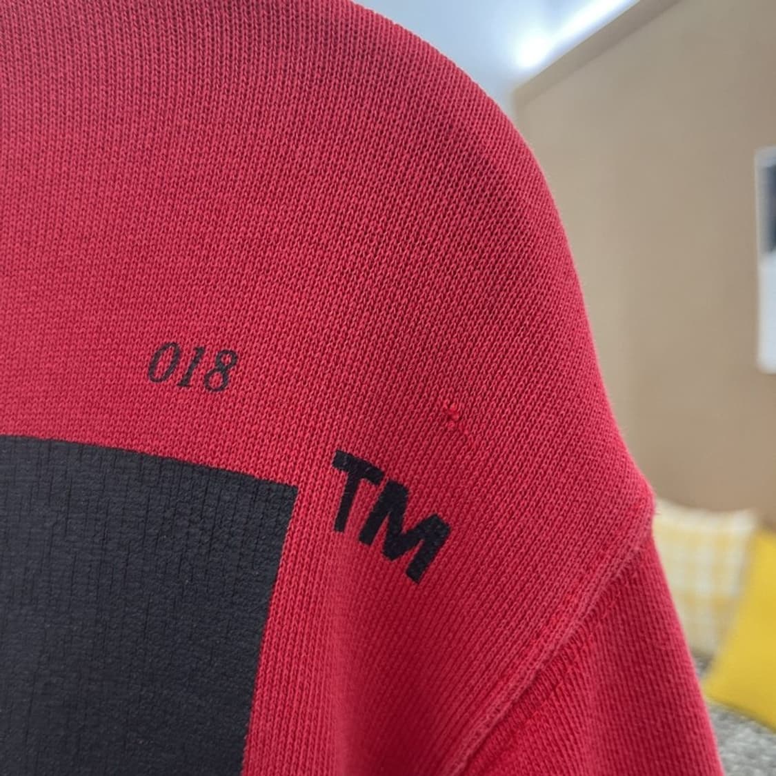 오프 화이트 올드스쿨 스트릿 펑크 모나리자 맨투맨 XXS C10052 상품이미지8