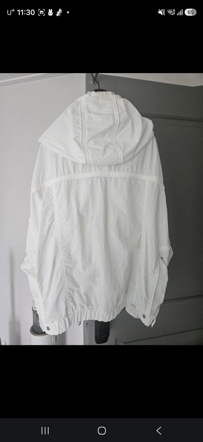 송지오옴므 후드 점퍼 윈드브레이커 50사이즈 상품이미지2