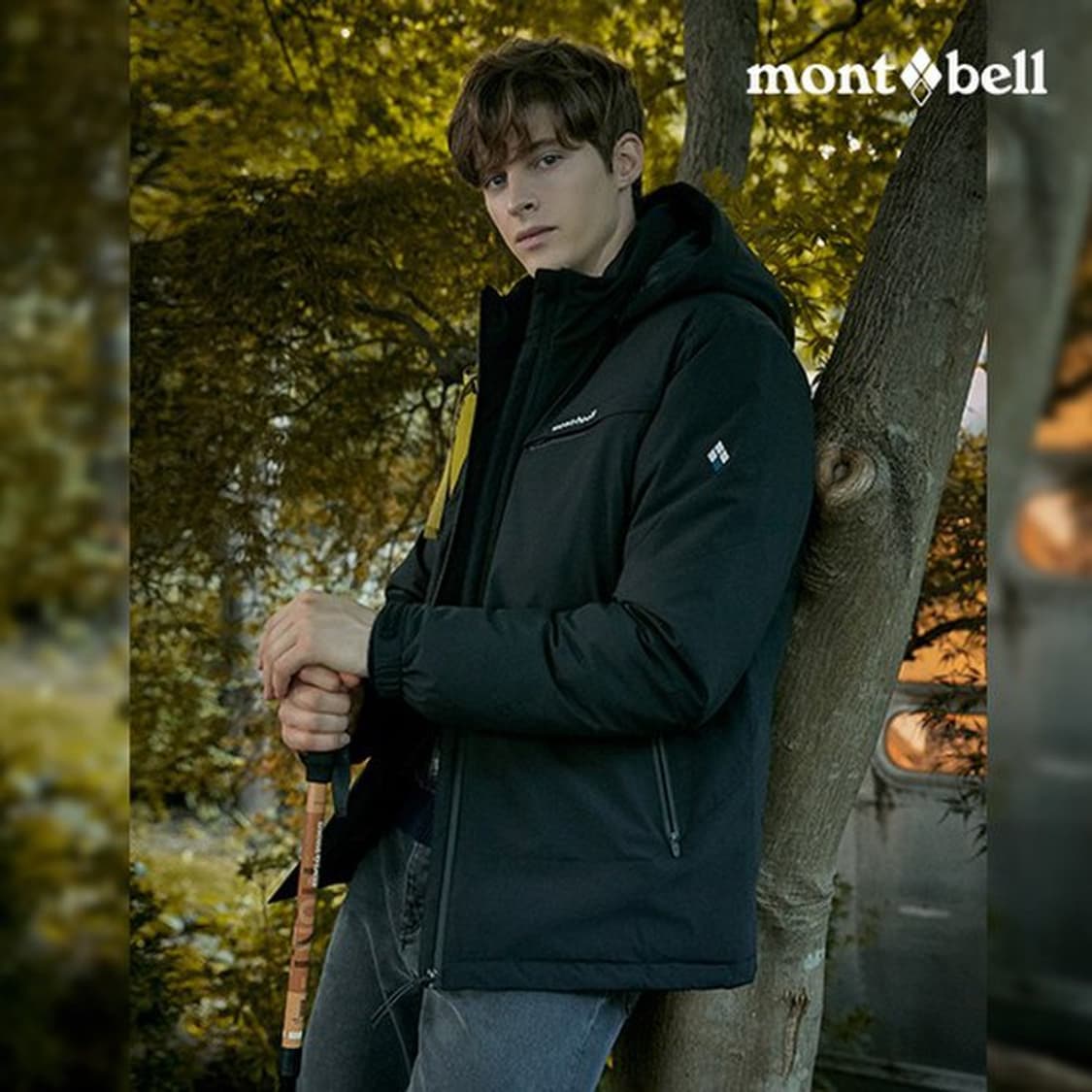 95 ) 몽벨 남성 블랙 패딩 자켓 상품이미지1