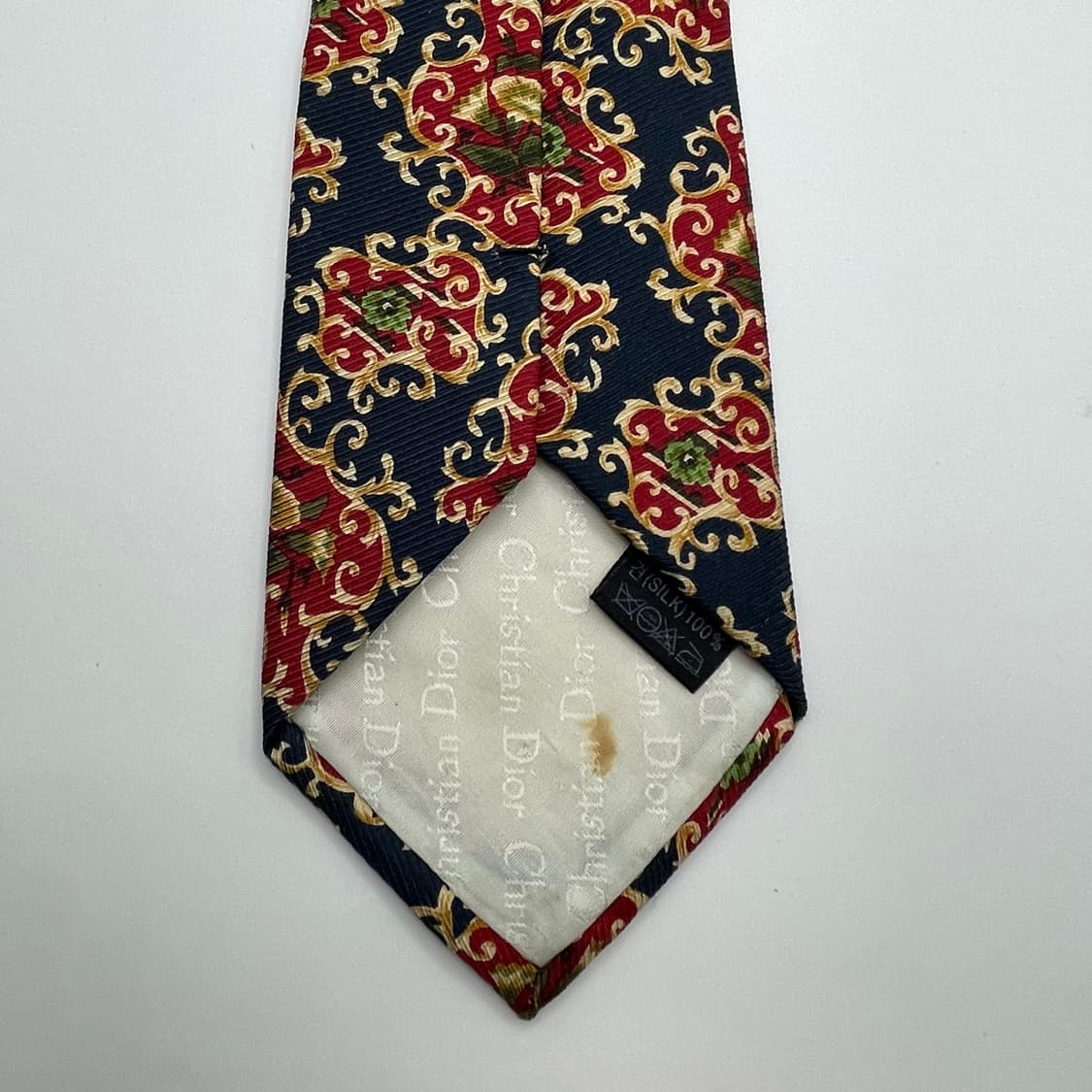 622) (Christian DIOR) 크리스찬 디올 패턴 넥타이 상품이미지4