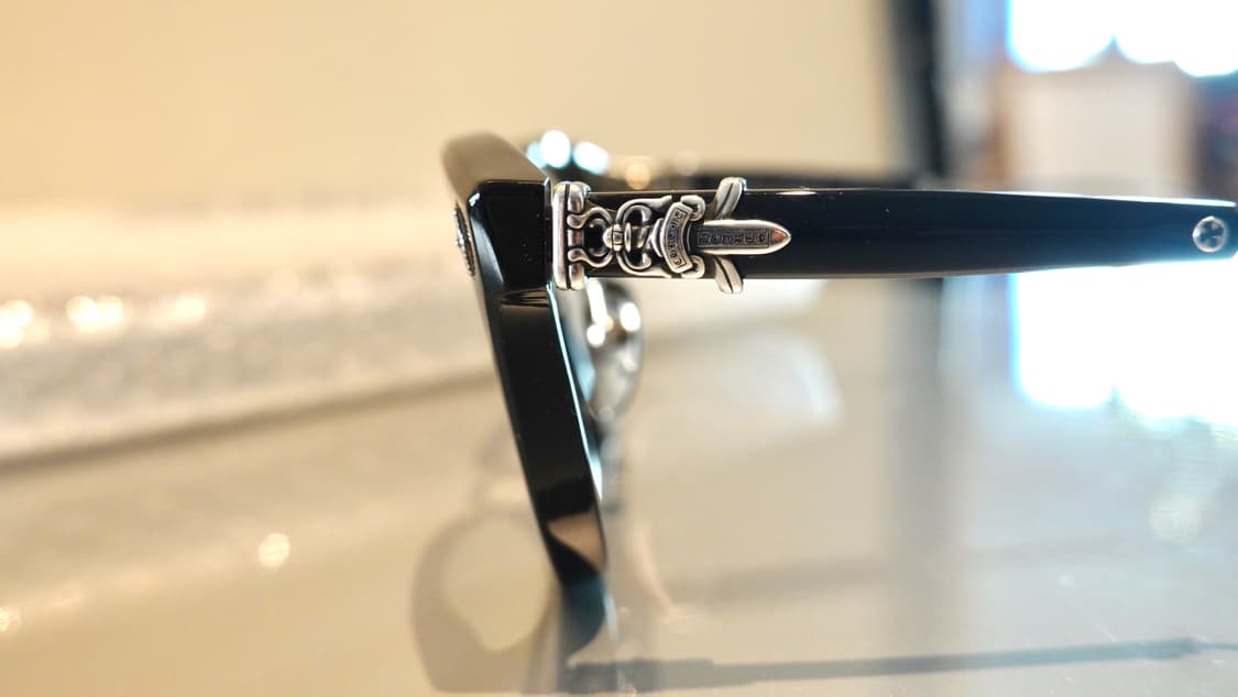 크롬하츠 삭 SAC 블랙/실버 안경 상품이미지3