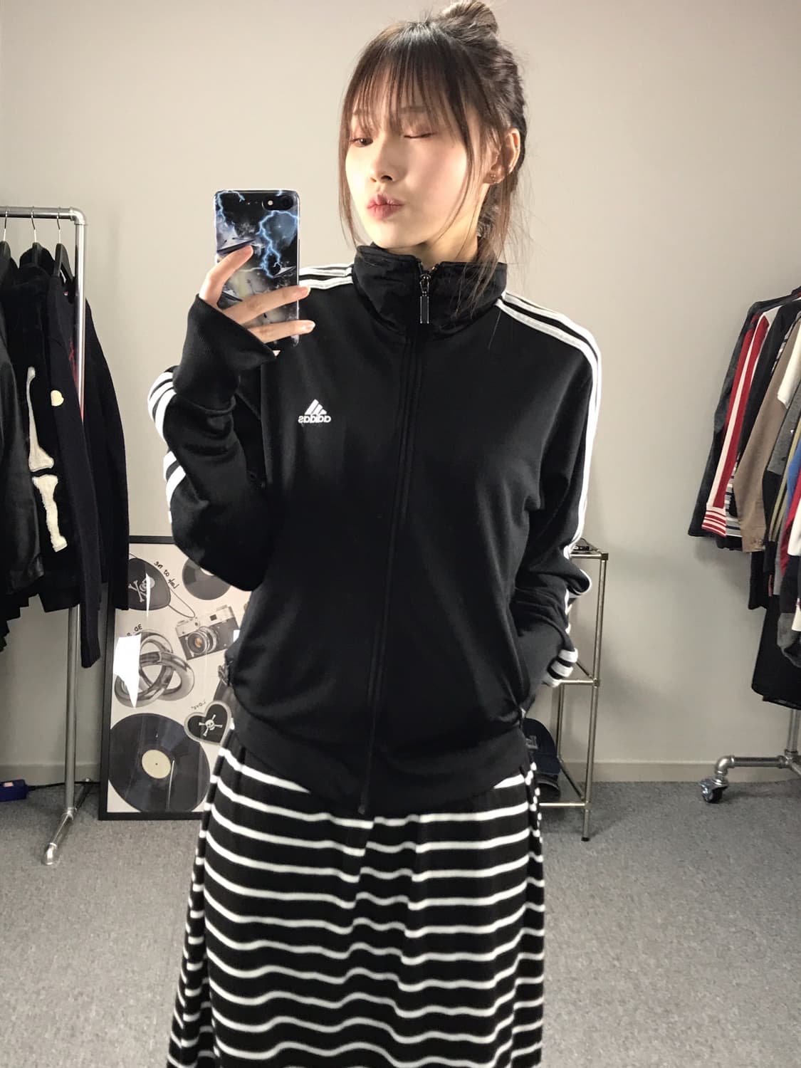 ADIDAS black jersey 상품이미지3