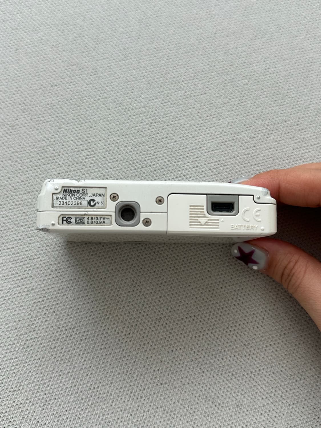 니콘 쿨픽스 S1 디카 화이트 팔아요 상품이미지4