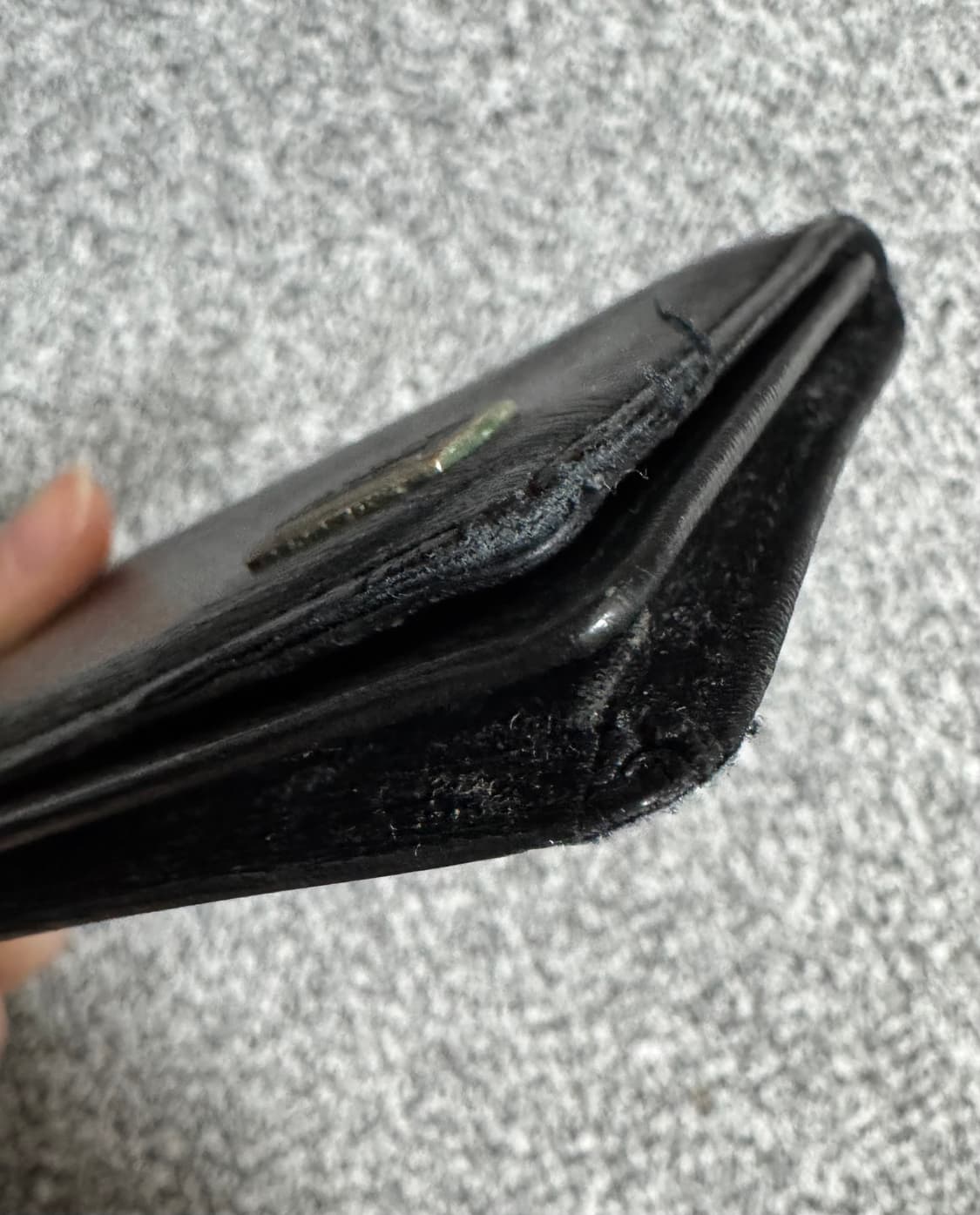 요시다포터 블랙 레더 카드케이스 카드지갑 명함지갑 상품이미지7