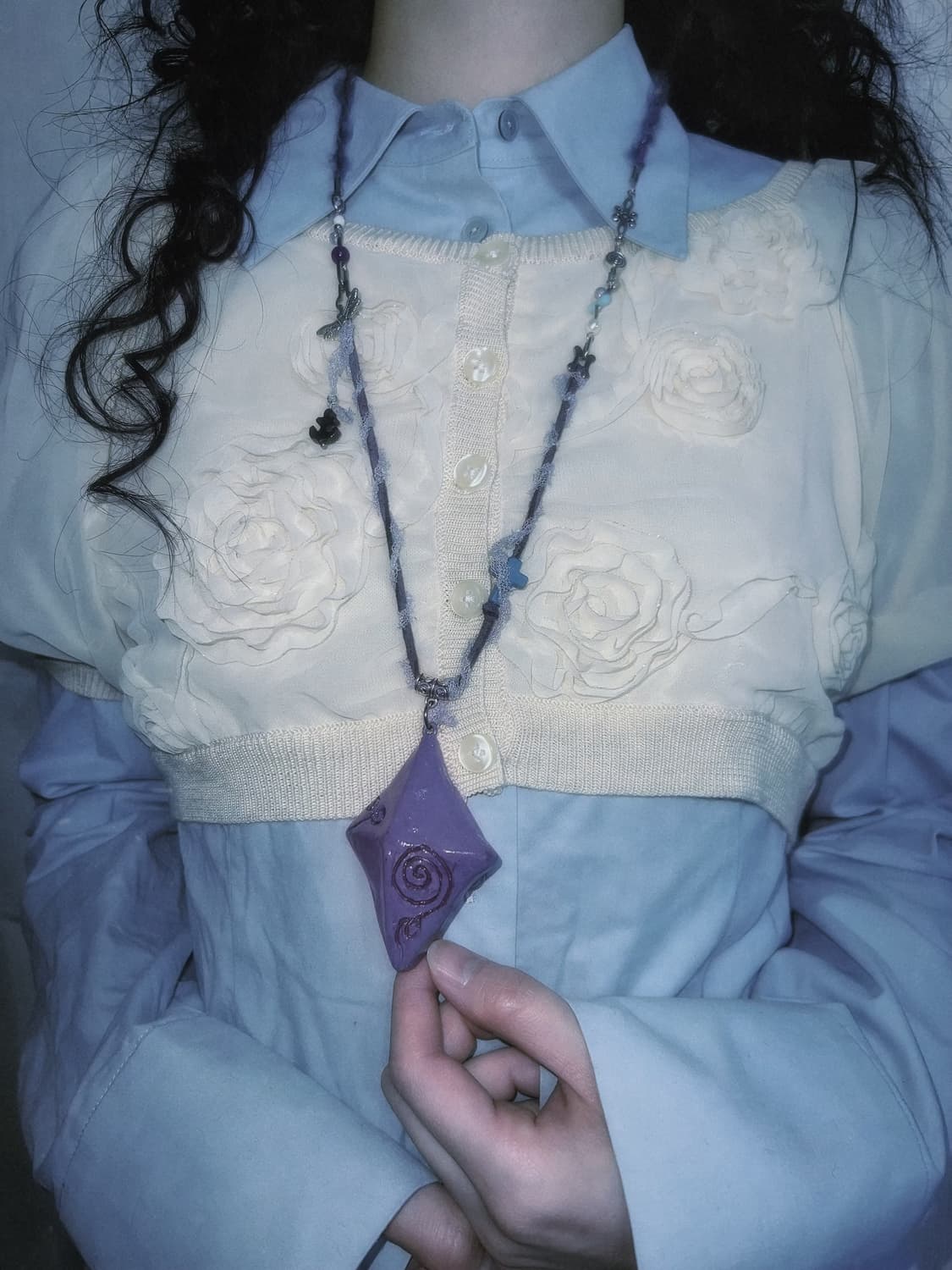 Aisu Vanilla Dark ver. Necklace 상품이미지2