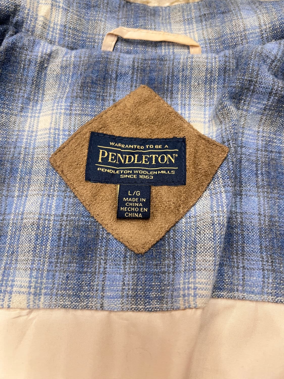 펜들턴 플리스 쉘파 풀집업 상품이미지4