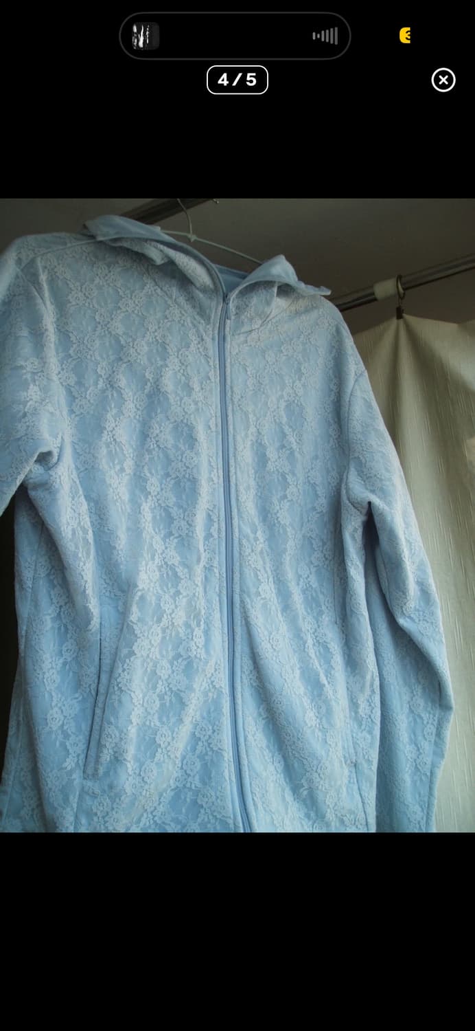 여성 레이스 빈티지 후드집업 상품이미지2