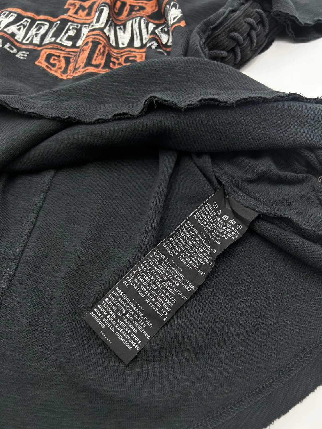 할리데이비슨 우먼 브이넥 반팔티 상품이미지5