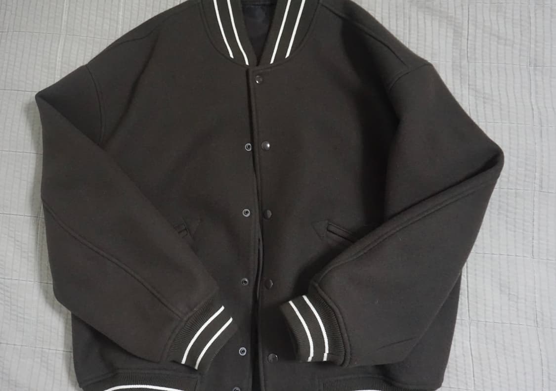 브라운야드 바시티자켓 브라운03 상품이미지7