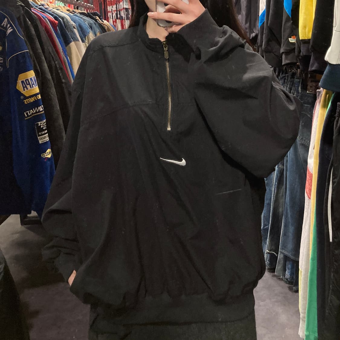 [IM] 나이키 아노락 웜업 블랙 상품이미지1