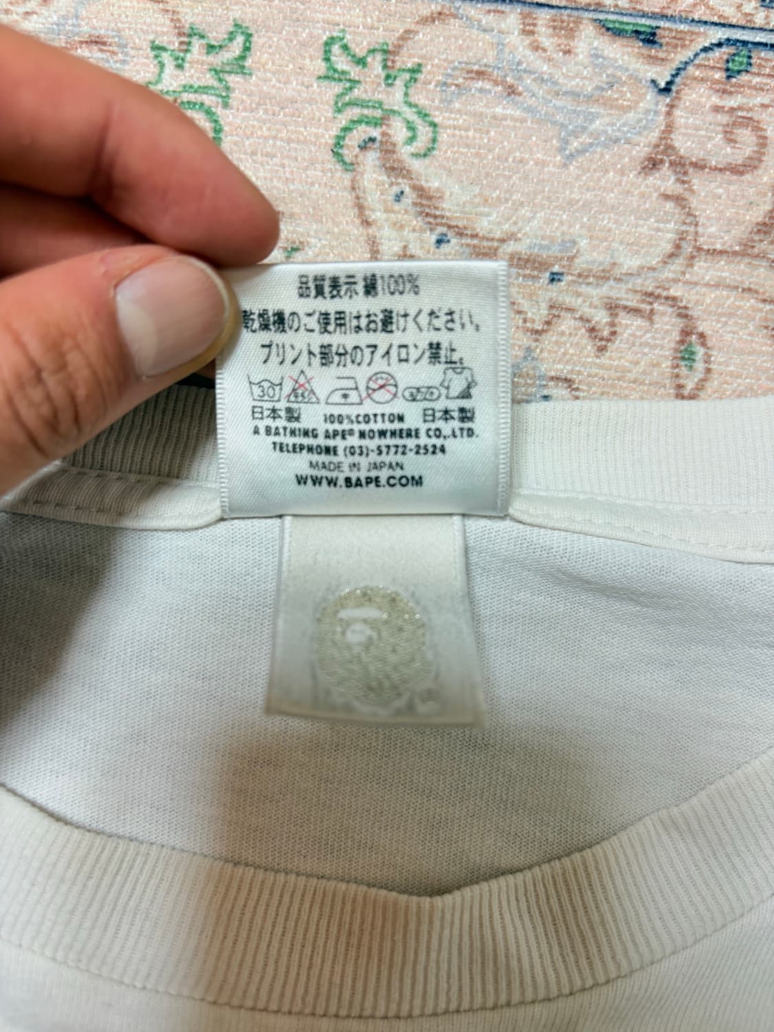 BAPE long sleeve t-shirt  상품이미지6