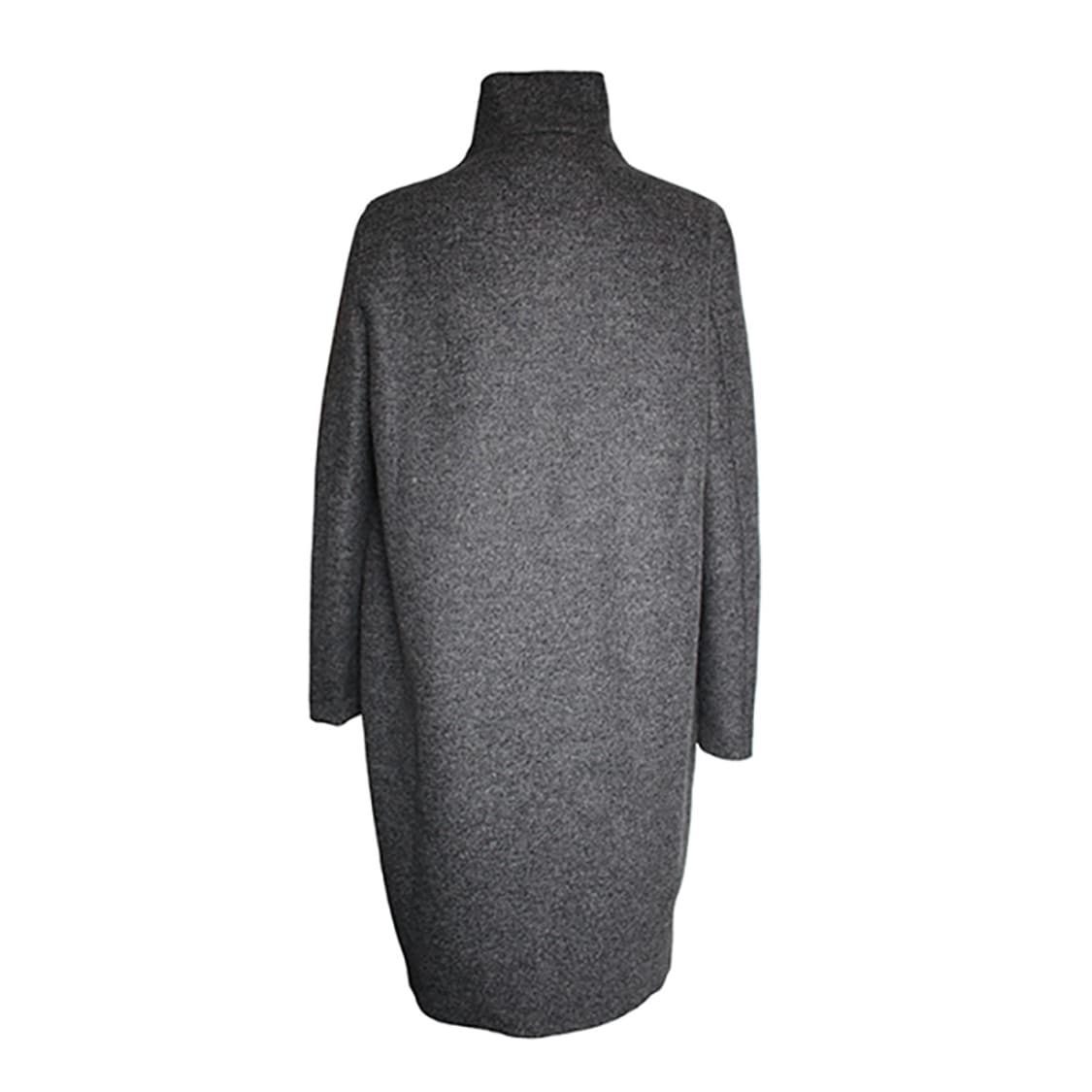 Harris Wharf London 그레이 프레스드 울 코트 42 상품이미지2