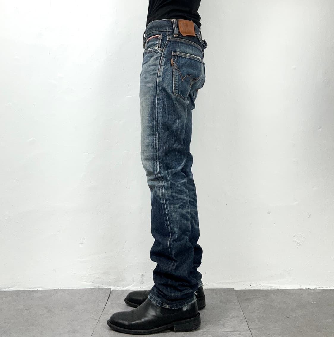 Edwin 90s Cinch Back Selvedge Denim Pant 상품이미지3