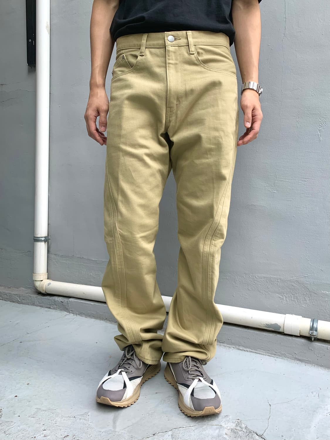 네버포겟 커브드 팬츠 상품이미지1