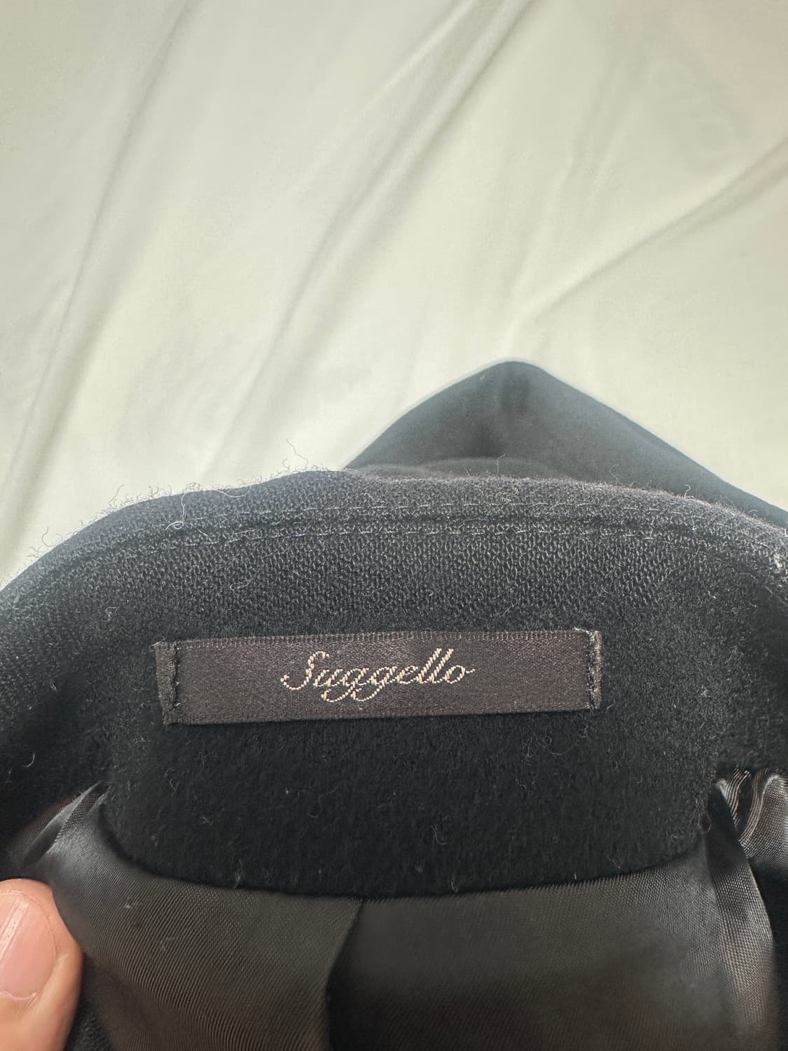 Jp vtg 캐시미어 100% 싱글 코트 상품이미지3