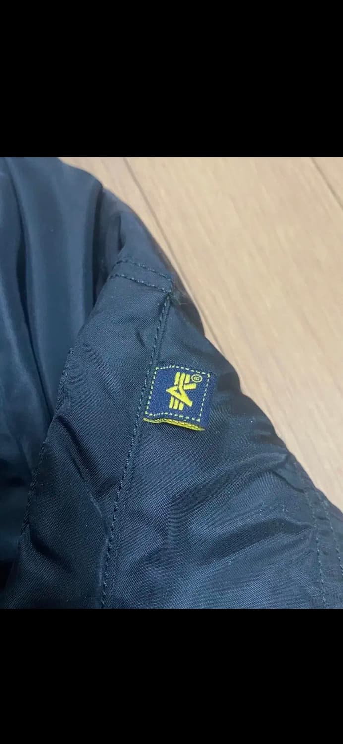 알파인더스트리 MA-1 블랙 봄버 자켓 상품이미지3