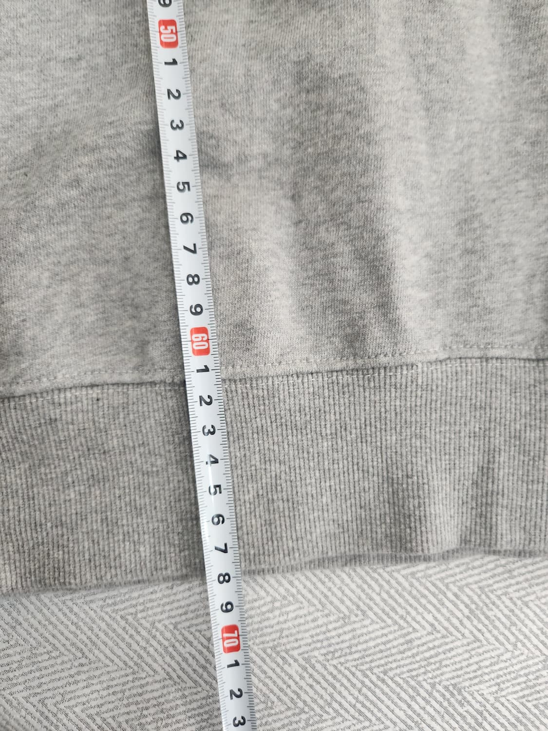 타미힐피거 그레이 맨투맨 티셔츠 남성 100사이즈 상품이미지9