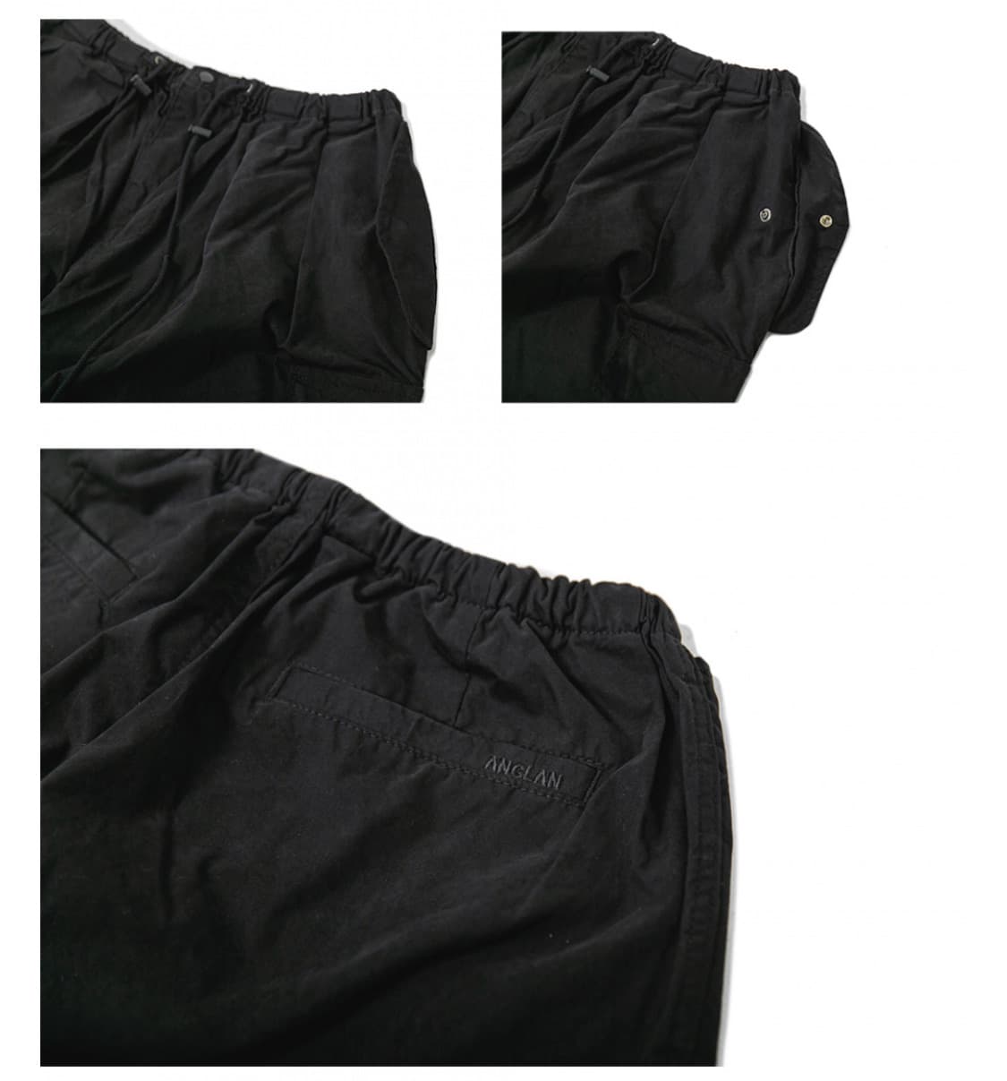 앵글런 필드 비조 벌룬 팬츠 블랙 상품이미지5
